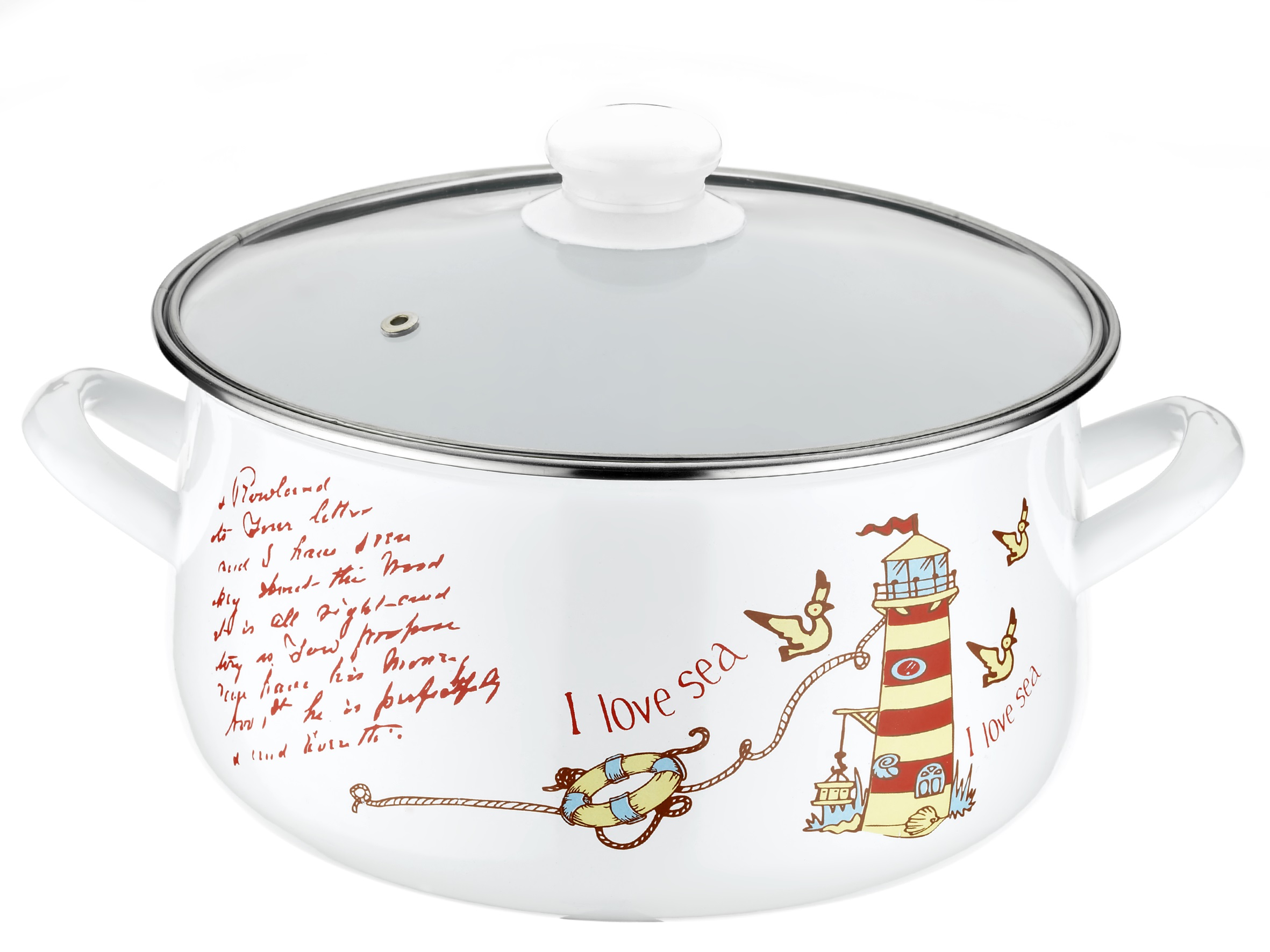 26 Cm Desenli Yoğurt Tenceresi